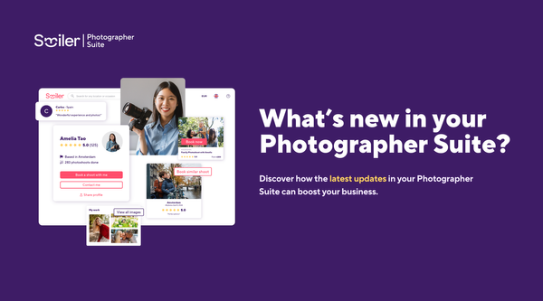 Get More Photography Clients With Smiler's Latest Feature Updates